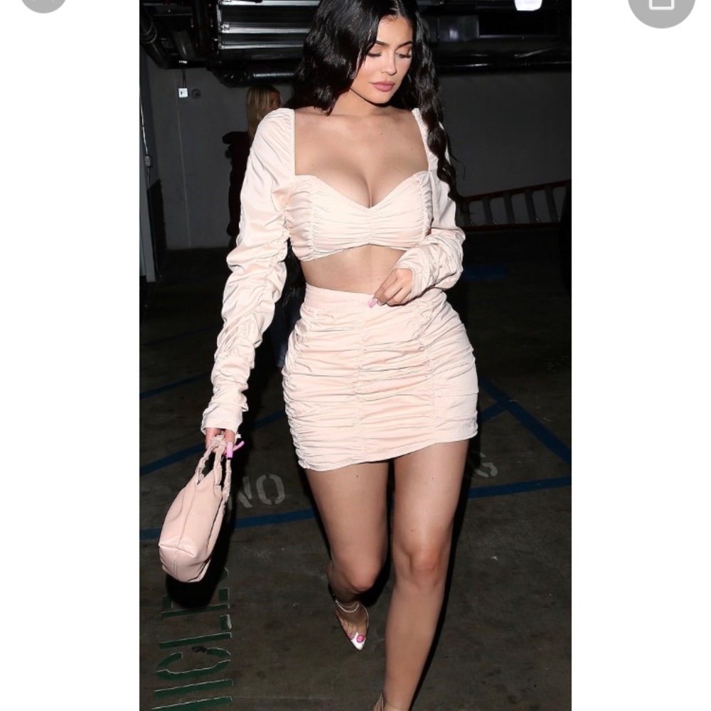 Stassie x Missguided two piece outfit